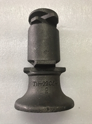 CAST IRON TINE HOLDER - TAPERED TINE SHAFT 1205, cast iron tine holder