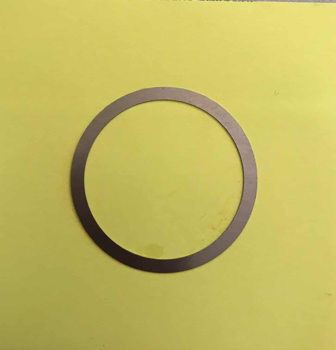 MAIN DRIVE SHAFT SHIM - HORSE, PONY, JUNIOR & ECONO HORSE TILLERS - .005" 1224-3, 736-04306, Drive Shaft Shim