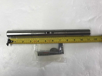 TINE SHAFT (1" X 11") W/1104 KEY (50104) - PONY JR, JUNIOR I & II Tiller Shaft, Tine shaft, Troy-Bilt, Pony, Junior, JR, 50104, GW-50104, 50039, GW-50039
