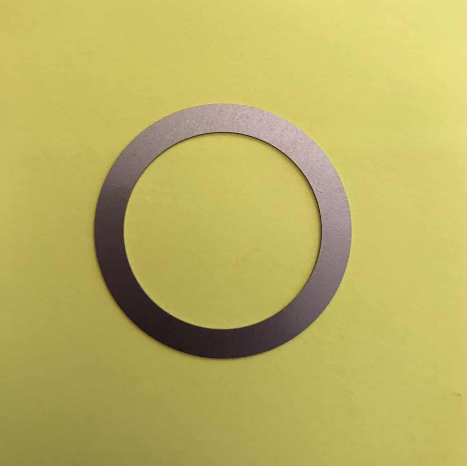 TINE SHAFT SHIM - HORSE TILLERS - .010" tine shaft shim, tine shaft, shim, troy-bilt, troy bilt, tiller, 1447-2, GW-1447-2, horse tiller