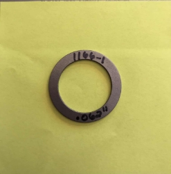 WHEEL SHAFT SHIM - HORSE, PONY, JUNIOR & ECONO HORSE TILLERS - ".062" Troy-Bilt, Horse, Wheel Shaft shim, 1166-1, 736-04309
